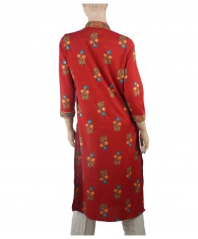 Tunic - Red Embroidery