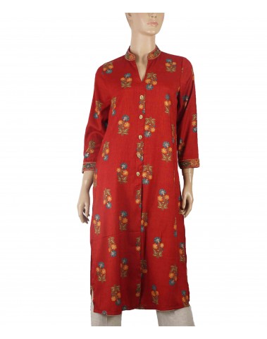 Tunic - Red Embroidery