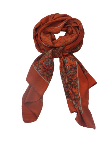 Crepe Silk Scarf - Creeper