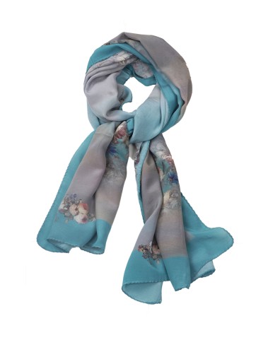 Crepe Silk Scarf - Pretty Floral