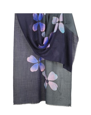 Plain Stole - Big Flowers 