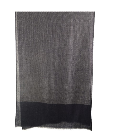 Muffler -  Navy Blue with Small White Dotted
