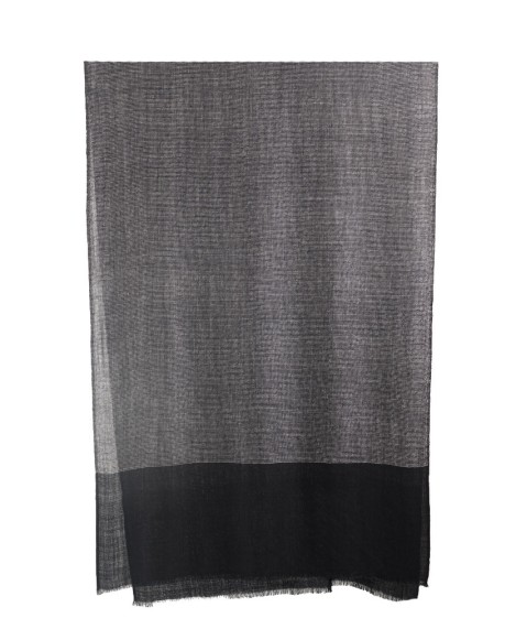 Muffler -  Black Base With White Dotted