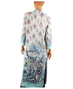 Tunic - Sky Blue Abstract
