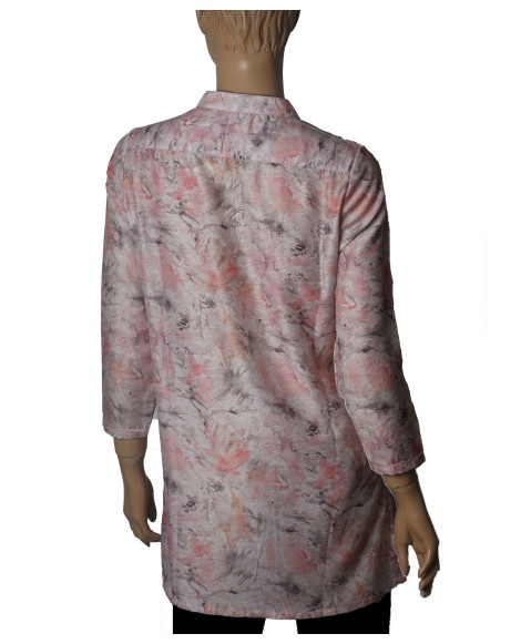 Casual Kurti- Pastel Whisper Floral