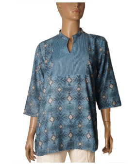 Casual Shirt - Dusty Aqua Dimond