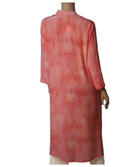 Tunic - Peach Paisley
