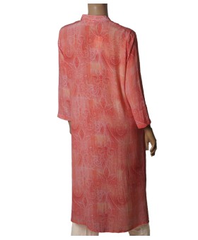 Tunic - Peach Paisley
