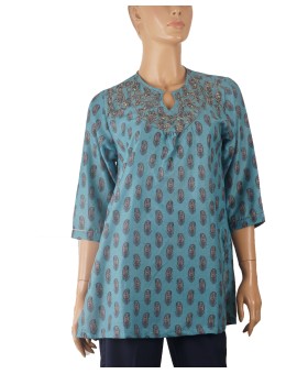 Antique Kurti - Paisley Batik