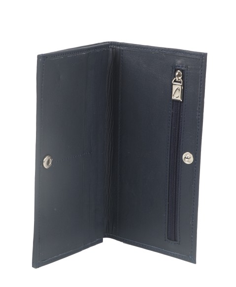 Mobile Spectacle Wallet Set - Blue Leaf