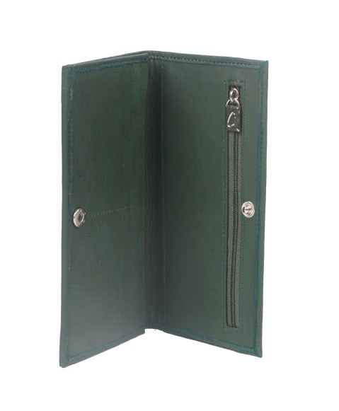 Mobile Spectacle Wallet Set - Green Abstract 