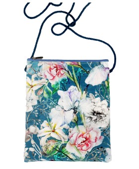 Sling Bag - Pink And White Flowers