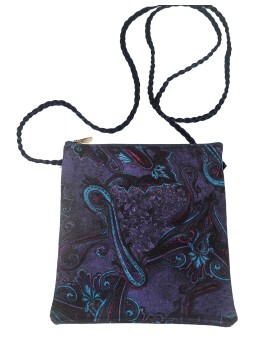 Sling Bag - Purple Paisley 