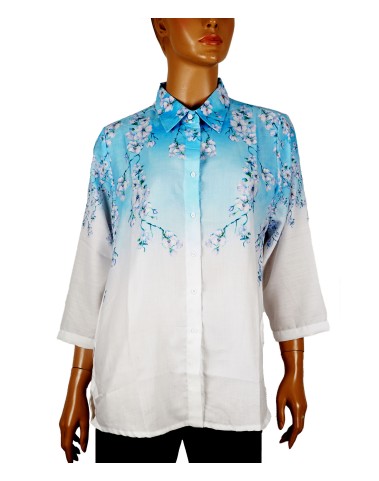 Casual Kurti - Blue Floral
