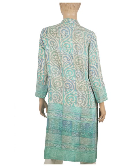 Tunic - Green Abstract 