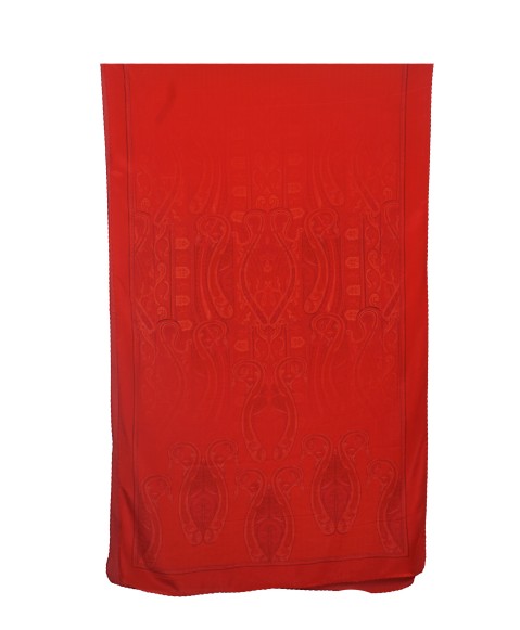 Crepe Silk Scarf - Paisley