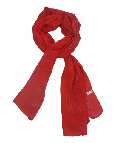 Crepe Silk Scarf - Paisley