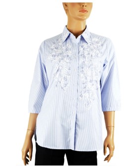 Casual Kurti - Formal Shirt With Embroidery 