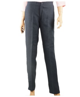 Linen Pant - Navy Blue