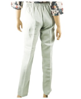 Linen Pant -Pastel Green