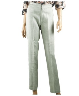 Linen Pant -Pastel Green