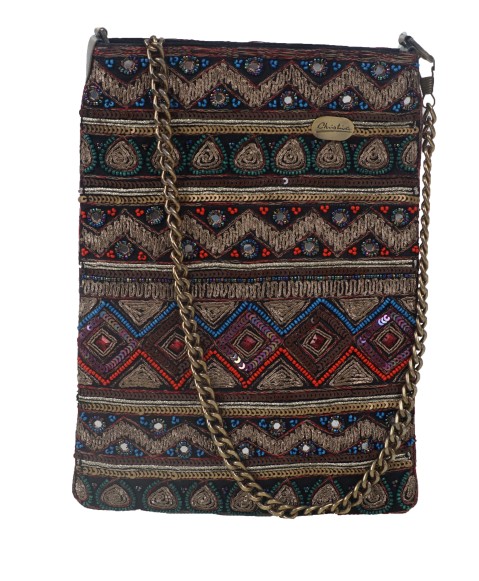 Long Theli - Multi Colour Bead Work 