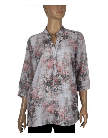 Casual Kurti - Red Floral