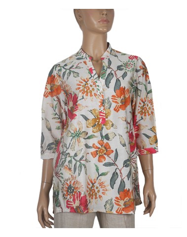 Casual Kurti - Pink Floral
