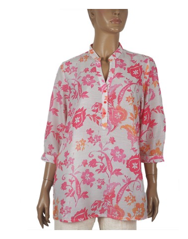 Casual Shirt - Pretty Pink Flowers Casual Shirt - Pretty Pink Flowers