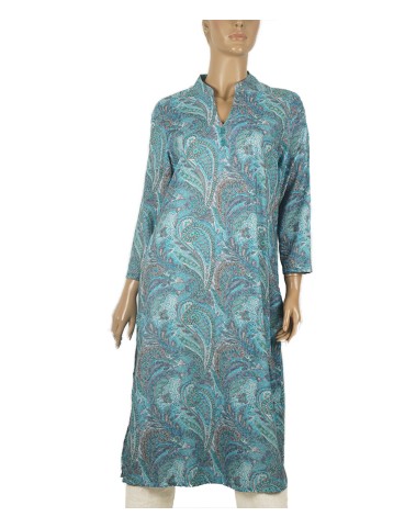 Tunic - Aqua Blue Paisley Tunic - Aqua Blue Paisley