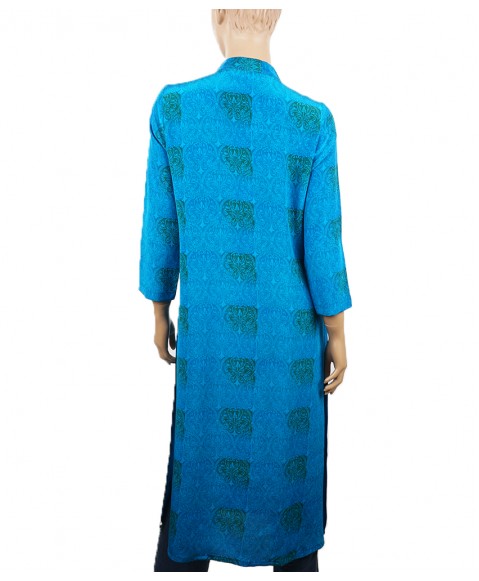 Tunic - Blue Patchwork