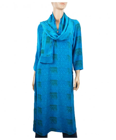 Tunic - Blue Patchwork