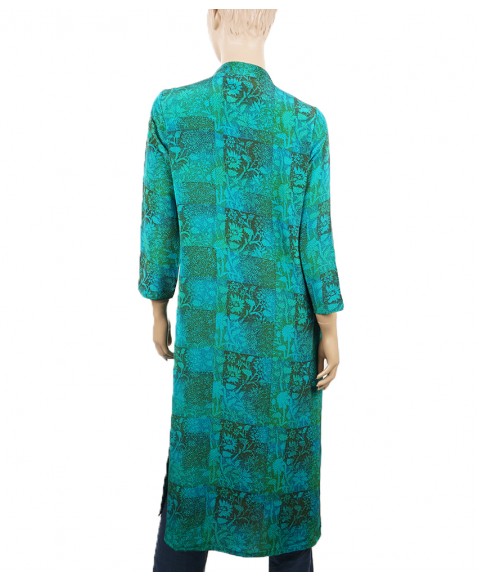 Tunic - Green Patchwork