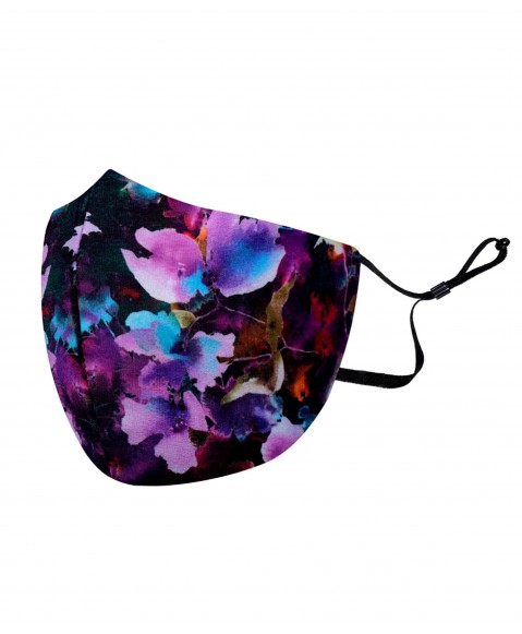 Fashion Accessories - Purple Shaded Flowers