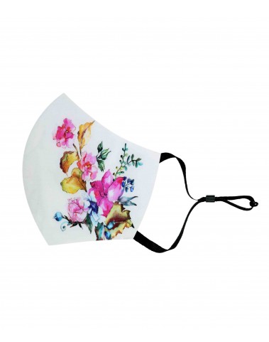 Fashion Accessories - Pink Flowers On Off White