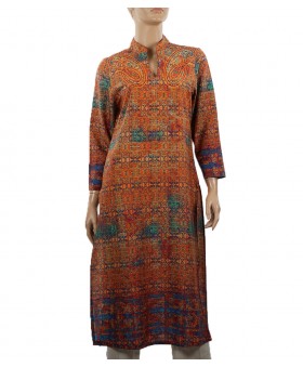 Tunic - Orange Paisley