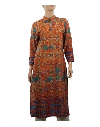 Tunic - Orange Paisley