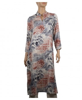 Tunic - Navy Blue Paisley