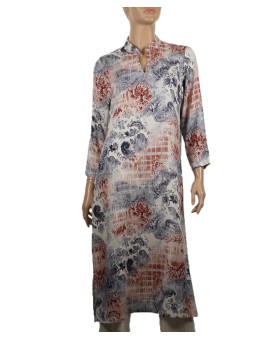 Tunic - Navy Blue Paisley