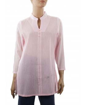 Casual Kurti - Baby Pink Pintuck