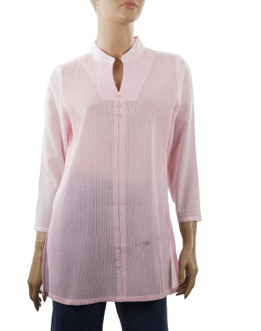 Casual Kurti - Baby Pink Pintuck