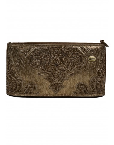 Karo Bag - Golden Embroidered