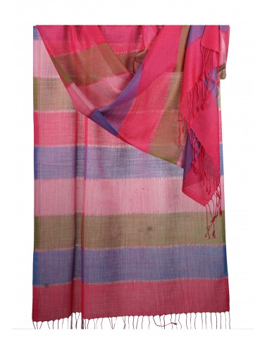 Missing Stripe Stole - Shades of Pink