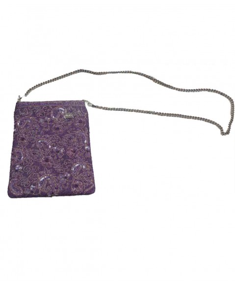 Long Theli - Lavender Embroidered