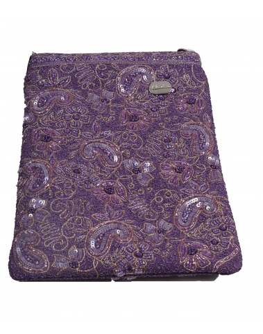 Long Theli - Lavender Embroidered