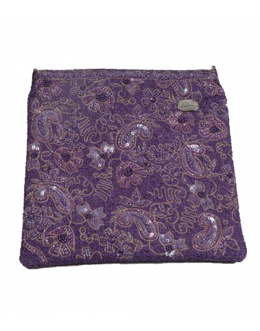 Square Theli - Lavender Embroidered