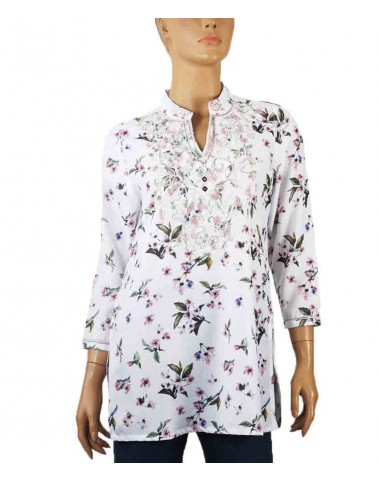 Casual Kurti - Pink Floral