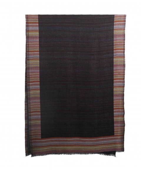 Plain Stole - Black