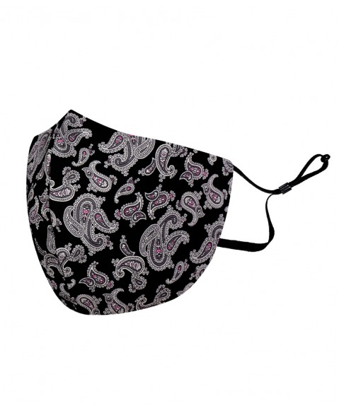 Fashion Accessories - Small Paisley On Black