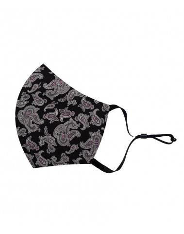 Fashion Accessories - Small Paisley On Black